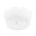 Posacenere Bianco in Melamina - MEDRI Linea MELAMINA - Codice AST-4WH - Diametro 10 cm - Imballo confezione da n. 24 Unità