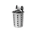 Cestello Posate  in inox - MEDRI - Codice FC-SS - Diametro 11,5 cm - Altezza  136 - Imballo confezione da n. 1 Unità