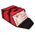 Borsa Termica X 4 Pizze  in Poliestere - MEDRI Linea NAPULÈ - Codice IPDB-171707R - Dimensioni cm 43x42 - Altezza cm 19 - Imballo confezione da n. 1 Unità
