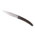 Coltello Bistecca Lama Liscia  in Acciaio/Pakka Wood - MEDRI - Codice SKL-04 - Altezza  24 - Imballo confezione da n. 12 Unità