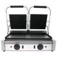 PIASTRA ELETTRICA IN GHISA - Mod. RL 2 - Piastra doppia liscia - Piano cottura cm 48x24 - Potenza kW 1,8 (x2) - Alimentazione monofase - Dimensioni cm L 56,5 x P 31 x 22h - Norma CE