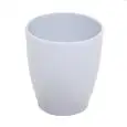 Bicchiere Bianco in Melamina - MEDRI Linea FORTUNE - Codice 70099 - Capacità 25 cl  - Diametro 8 cm - Altezza cm 10 - Imballo confezione da n. 1 Unità