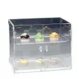 Espositore Pasticceria 2 Piani  in Policarbonato - MEDRI Linea CAPPADOCIA - Codice ZCP263-2 - Dimensioni cm 45x31 - Altezza cm 37 - Imballo confezione da n. 1 Unità