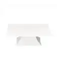 Alzata Quadra Bianco in Policarbonato - MEDRI Linea BODRUM - Codice ZCP628-2 - Dimensioni cm 30x30 - Altezza cm 105 - Imballo confezione da n. 1 Unità