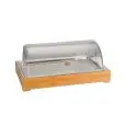Vetrina Rettangolare Refrigerante Con Cupola Apribile in Policarbonato - MEDRI Linea ISTANBUL - Codice ZCP 773 - Dimensioni cm 57x37 - Altezza 22 - Imballo confezione da n. 1 Unità