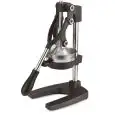 Spremiagrumi/Melograno A Leva Nero in Inox - MEDRI - Codice F-473 - Dimensioni cm 29.5x20 - Altezza cm 415 - Imballo confezione da n. 1 Unità