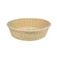 Cestino Tondo in Polyrattan - MEDRI Linea ISTANBUL - Codice JD-P2211 - Diametro 40 cm - Altezza cm 11 - Imballo confezione da n. 1 Unità