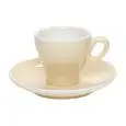 C/6 Tazze The Con Piatto Avorio - MEDRI Linea BREAKFAST - Codice 389/389 - Capacità 18 cl  - Imballo confezione da n. 1 Unità