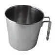 Mug in Inox - MEDRI - Diametro 10 cm - Imballo confezione da n. 1 Unità