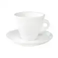 Tazza Cappuccino Senza Piatto  - APULUM Linea CONIC - Codice 504 - Capacità 19 cl  - Imballo confezione da n. 6 Unità