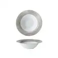 Pasta Bowl Grigio - MEDRI Linea MATIZ - Diametro 23,5 cm - Imballo confezione da n. 6 Unità