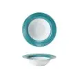 Pasta Bowl Verde - MEDRI Linea MATIZ - Diametro 23,5 cm - Imballo confezione da n. 6 Unità