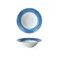 Pasta Bowl Blue - MEDRI Linea MATIZ - Diametro 23,5 cm - Imballo confezione da n. 6 Unità