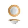 Pasta Bowl Ocra - MEDRI Linea MATIZ - Diametro 23,5 cm - Imballo confezione da n. 6 Unità