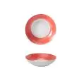 Piatto Fondo Corallo - MEDRI Linea MATIZ - Diametro 20,5 cm - Imballo confezione da n. 6 Unità