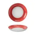 Piatto Pasta Corallo - MEDRI Linea MATIZ - Diametro 27 cm - Imballo confezione da n. 6 Unità