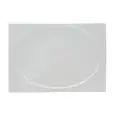 Piatto Rettangolare - MEDRI Linea GOURMET BONE CHINA - Codice FA0055 - Dimensioni cm 35x25 - Imballo confezione da n. 3 Unità