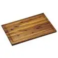 Tagliere Rettangolare in Acacia - KESPER - Codice 28181 - Dimensioni cm 40x26 - Altezza cm 15 - Imballo confezione da n. 1 Unità