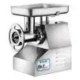 TRITACARNE PROFESSIONALE 32/TN (gruppo macinazione estraibile) - Gruppo macinazione inox - Con inversione di marcia - Potenza hp 3 - 2200W 230/400V Trifase - Produzione oraria Kg/h 300-500 - Norma CE