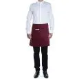 Grembiule Corto Burgundy in Poliestere/Cotone - ROLL DRAP - Codice 30006002 - Imballo confezione da n. 1 Unità