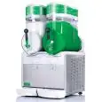 GRANITORE - MOD. ATLAS 2 L - 2 VASCHE - N. 1 COMPRESSORE - TERMOSTATO PER FUNZIONAMENTO FRIGOBIBITA - CAPACITA' CONTENITORE LT 15 + 15 - Dim. Cm. L 46 x P 53 x h 90 - NORMA CE