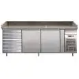 Banco pizza refrigerato in acciaio inox Forcar G-PZ2610TN