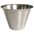 Stampo Creme Caramel  in Inox - ILSA - Codice 126 - Diametro 8 cm - Altezza cm 57 - Imballo confezione da n. 4 Unità