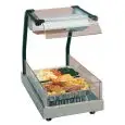 PIANO CALDO ELETTRICO IN VETROCERAMICA CON LAMPADA A RAGGI INFRAROSSI - MOD. GASTRONORM1/1GNVISTA - STRUTTURA IN ACCIAIO INOX - TEMPERATURA °C +30/+90 - POTENZA W 600 - DIMENSIONI Cm L 37,5 x P 65,5 x h 55,2