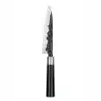 Coltello Utility  in Acciaio Martellato - SAMURA Linea BLACKSMITH - Codice SBL-0023 - Dimensioni cm 16 - Imballo confezione da n. 1 Unità