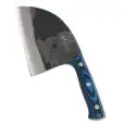 Coltello Mannaia in Acciaio Martellato - SAMURA Linea MADBULL - Codice SMB-0040B - Dimensioni cm 18 - Imballo confezione da n. 1 Unità
