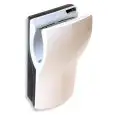 ASCIUGAMANI ELETTRICO DI ULTIMA GENERAZIONE - Mod. DUALFLOW - In ABS bianco - A inserimento verticale - Superveloce e superpotente - A risparmio energetico