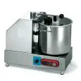 CUTTER INOX - MOD. PERUGIA 9 VV - VARIATORE DI VELOCITA' - Capacità vasca Lt 9,4 - Capienza utile vasca Lt 5,4 - Potenza Watt/Hp 0,5/350x2 - MONOFASE - Norma CE