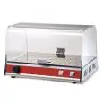 VETRINA ESPOSITIVA CALDA - MOD. RENO 1 - POTENZA W 300 - ALIMENTAZIONE V 230/50Hz MONOFASE - TEMPERATURA °C 0/+40 - RIPIANO ESPOSITIVO DA cm L 48 X P 29 - DIM. Cm L50 X P35,5 X h32,5 - NORMA CE