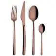 Forchetta Tavola Chocolate - CRISTEMA Linea MACAU - Codice PP-16203-SATCHOCO - Spessore mm 4 - Altezza 215 - Imballo confezione da n. 12 Unità