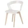 SEDIA IBIS - MOD. 139 - STRUTTURA A 4 GAMBE IN FAGGIO - SEDUTA IN TECNOPOLIMERO COMPOSITO - ALTEZZA SEDUTA cm 46 - PER USO INTERNO - DIM. Cm L 55 x P 55 x H 78 - NORMA CE