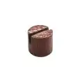 Segnaposto Tondo Martellato Copper in Alluminio - MEDRI Linea PORTOFINO - Codice 3279HC - Diametro 23 cm - Altezza 23 - Imballo confezione da n. 12 Unità