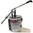 Dosatore e riempitrice con ago - Mod. DISPENSER NUTELLA - Adatto per secchiello nutella Ferrero 3 kg - Erogazione regolabile da 12 fino a 20 grammi - Dimensioni cm L 30 x P 17 x 37 h
