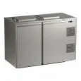 BOX REFRIGERATO PER CONTENITORI RIFIUTI - Mod. RW2RD - CAPACITA' CONTENITORI N. 2 DA Lt 120/240 - TEMPERATURA +2/+12 °C - Dimensioni cm L 175 X P 87,5 X H 121 - Norma CE