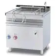 BRASIERA ELETTRICA RIBALTABILE AUTOMATICA - MOD. BRM50/78ETF/I - Vasca Lt 50 - Dimensioni cm L 80 x P 70,5 x H 90 - Norma CE