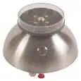 RAFFREDDA BICCHIERE - MOD. ITES - STRUTTURA IN ACCIAIO INOX - ALIMENTAZIONE MONOFASE 230V - DIMENSIONI cm ø 20 x 11 H