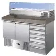 Banco pizza refrigerato in acciaio inox Forcold G-S903PZCAS/14033V FC