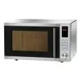 FORNO A MICROONDE INOX con convezione, grill e comandi digitali - Mod. MC 2452 - Capacità camera di cottura Lt 25 - Potenza resa microonde kW 0,9 - Potenza convezione kW 2,4 - Potenza grill kW 1,4 - Monofase 230V/1N/50Hz - Norma CE