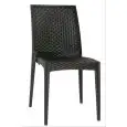 SEDIA - MOD. U12 - STRUTTURA IN POLIPROPILENE - ALTEZZA SEDUTA cm 45 - IMPILABILE FINO A 15 PEZZI - PER USO ESTERNO - CONFEZIONE DA N. 15 - DIM. cm L 44 x P 41,5 x h 88 - NORMA CE