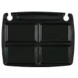 VASSOIO MINI PARTY - MOD. 101003 - COLLEZIONE DESIGNER - IN POLIPROPILENE - CONFEZIONE DA 30 PZ - DIM. cm L 31 X P 23,5 - NORMA CE