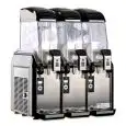 GRANITORE ELETTRONICO - MOD. FIRST CLASS 3 - ADATTO ANCHE PER SORBETTI E COCKTAIL - N. 3 VASCHE - N. 1 COMPRESSORE - CAPACITA' LT 12 + 12 + 12 - REFRIGERAZIONE DEL PRODOTTO DAL BASSO - Dim. Cm. L 62 x P 56 x h 78 - NORMA CE