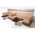 COLLEZIONE ABACO - MOD. ABACO - PIEDINI IN ACCIAIO - SEDILE E SCHIENALE IN TESSUTO - POSSIBILITA' DI CREARE DIVERSE COMPOSIZIONI FACILMENTE MODIFICABILI - PER USO INTERNO - SU RICHIESTA SONO DISPONIBILI ALTRE FINITURE - NORMA CE
