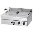Friggitrice elettrica professionale da banco per pasticceria Allforfood PFE1813 linea PASTRY