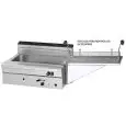 Friggitrice a gas professionale da banco per pasticceria Allforfood MFG1800 linea PASTRY