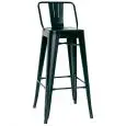 SGABELLO - MOD. MC012 - STRUTTURA IN LAMIERA - ALTEZZA SEDUTA cm 76,5 - PER USO INTERNO - DIM. cm L 30 x P 30 x h 98,5 - NORMA CE