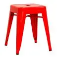 SGABELLO - MOD. BT18 - STRUTTURA IN METALLO VERNICIATO - ALTEZZA SEDUTA cm 45 - IMPILABILE FINO A 4 PEZZI - PER USO INTERNO - DIM. cm L 30 x P 30 x h 45 - NORMA CE